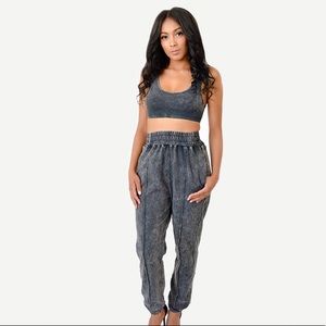 Two piece jogger set